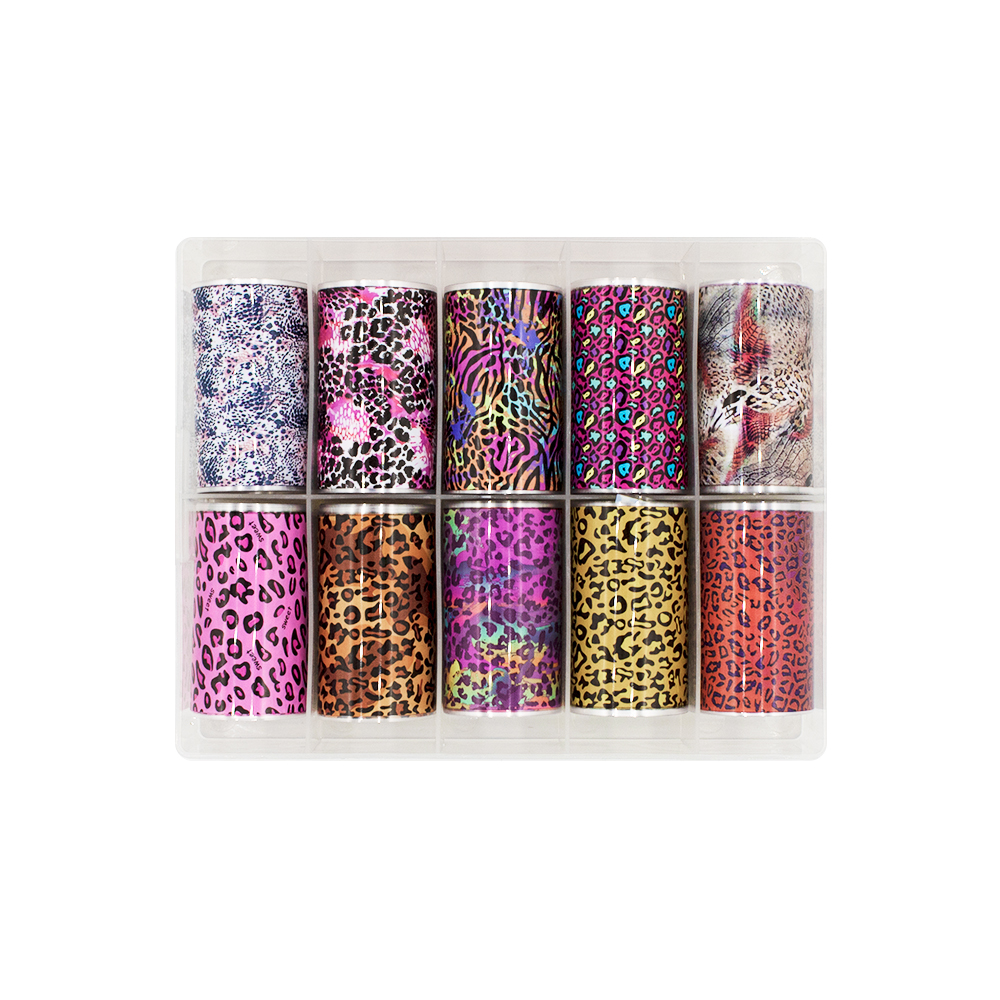 foil-rainbow-leopard-10pcs.jpg Foil Rainbow Leopard (Caja 10 uds.) - Imagen 1
