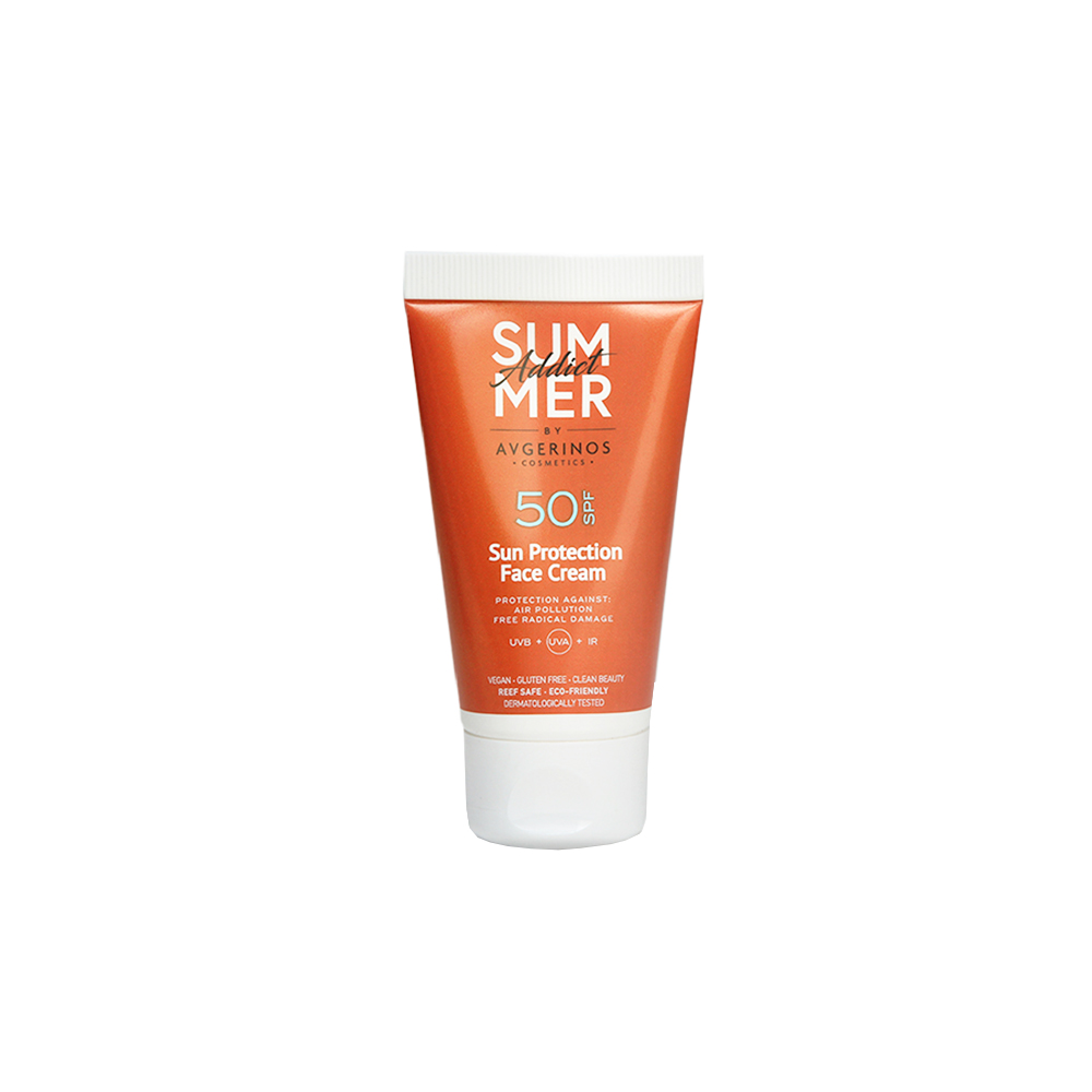 summer-addict-sun-protection-face-cream-1.jpg Face Cream SPF 50 – SUMMER ADDICT - Imagen 1