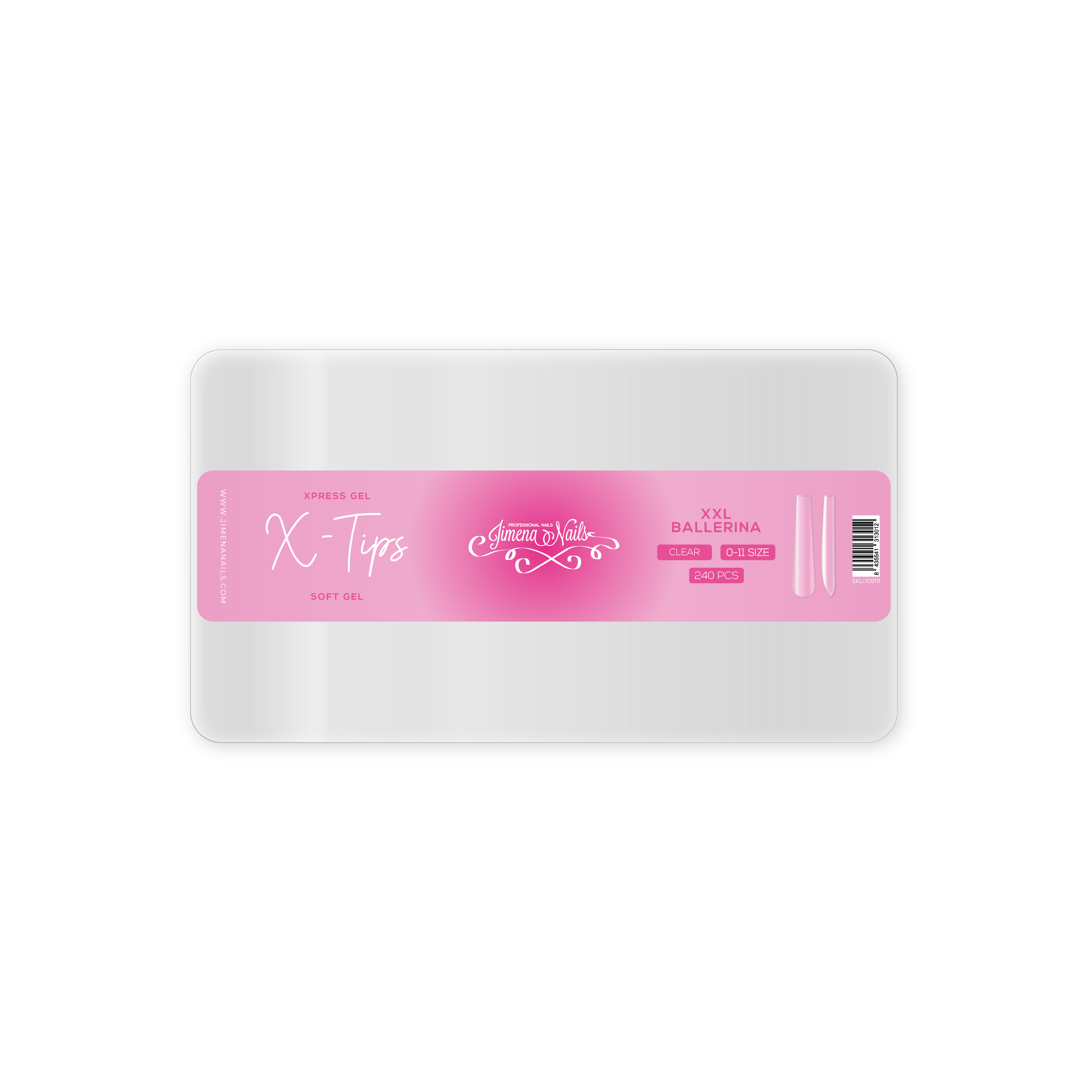 x-tips-xxl-ballerina-clear-box X-Tips - Ballerina Clear XXL - Imagen 1